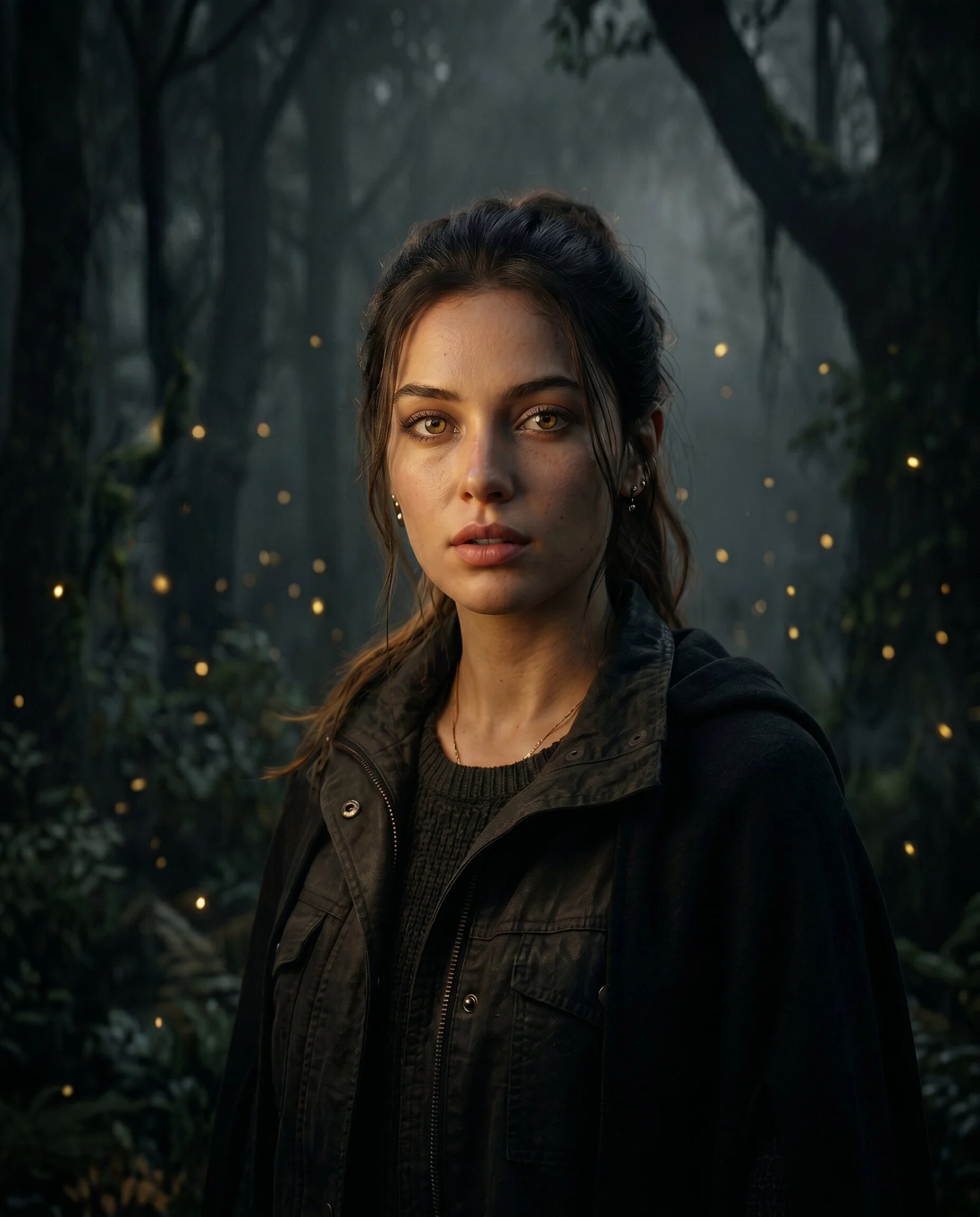 Consistent AI character — photorealistic portrait