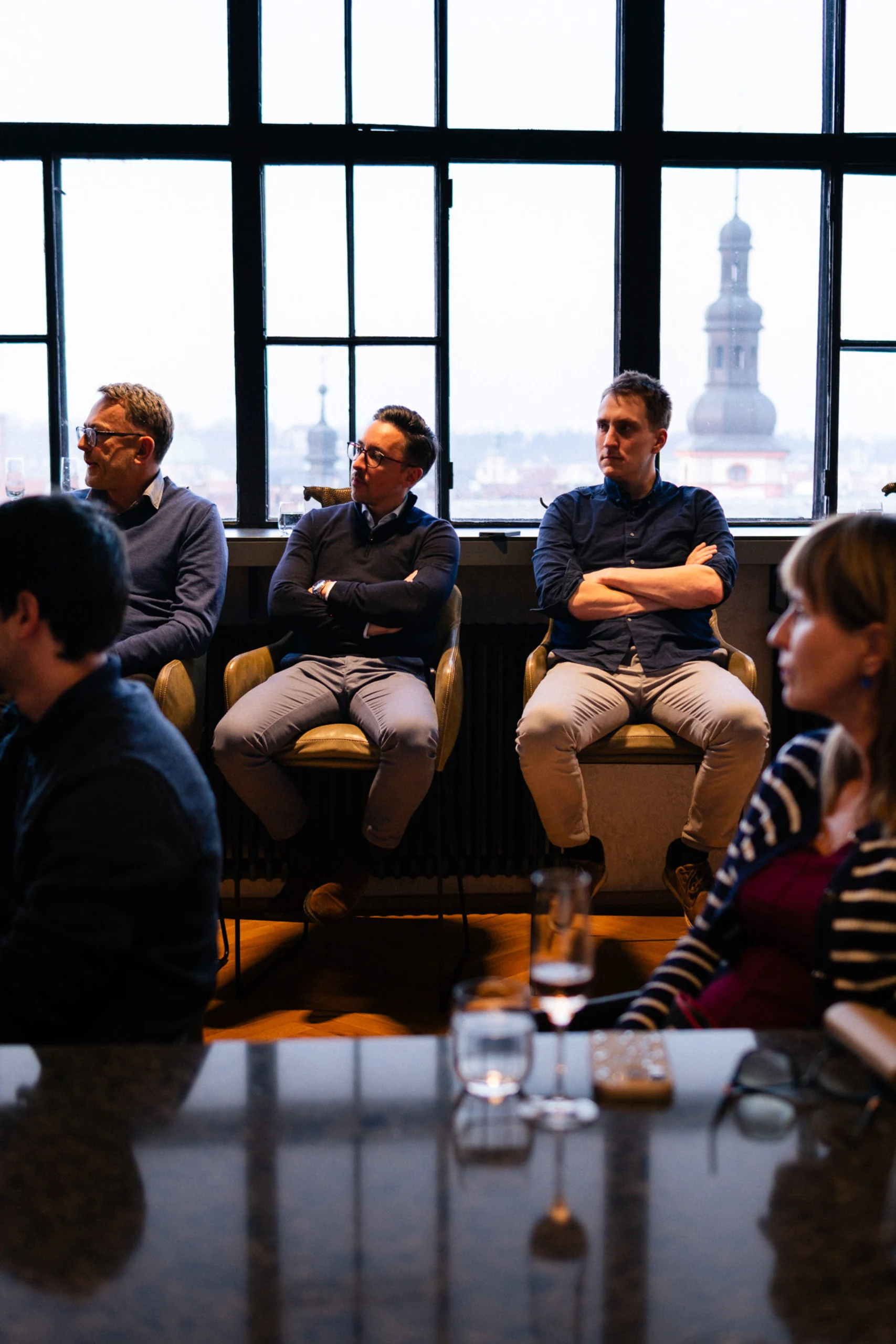 Participants during the AI workshop in Prague 2