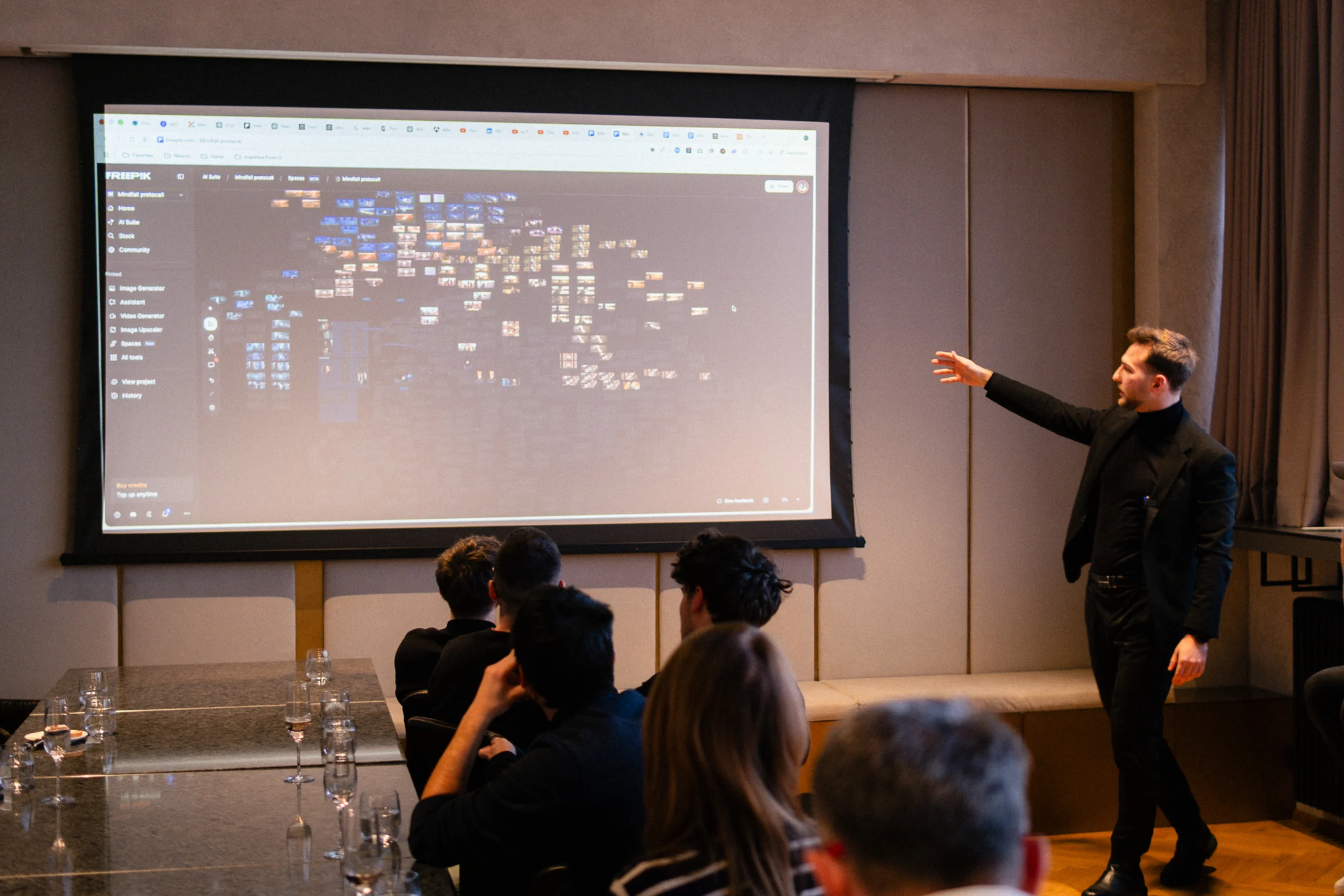 Participants during the AI workshop in Prague 3