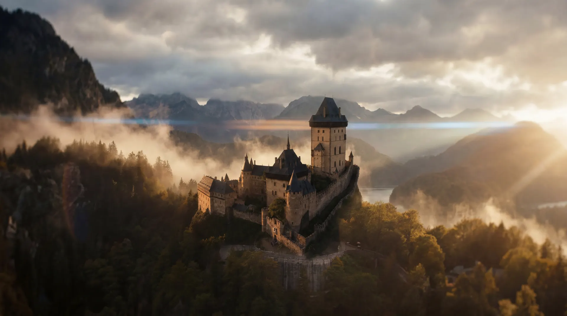 Hrad za úsvitu